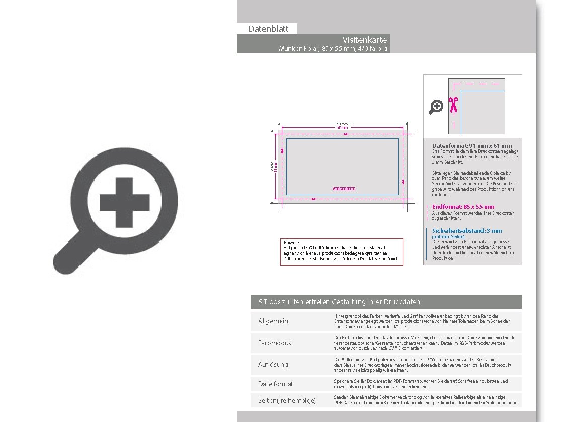 Product Bild visitenkarten_quer_4_0_farbig_85_x_55_mm_(einseitiger_druck)__munken_polar